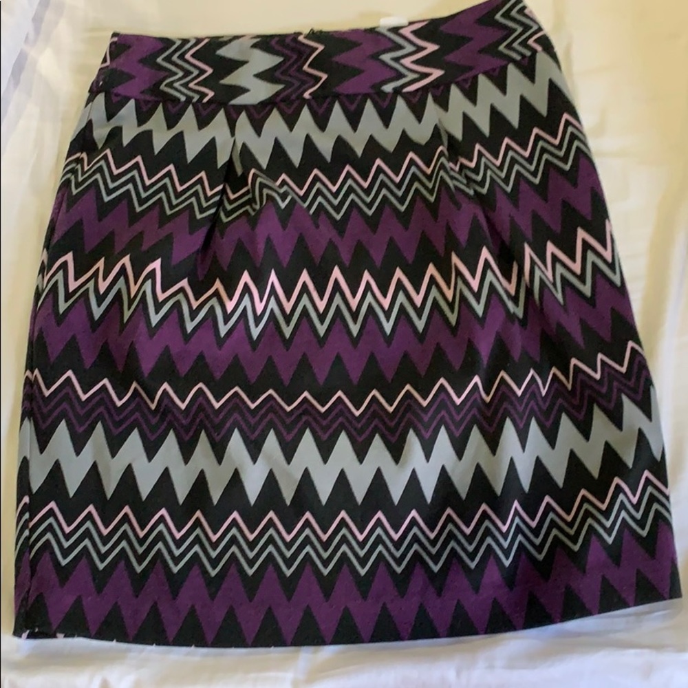 Zig zag Pattern skirt